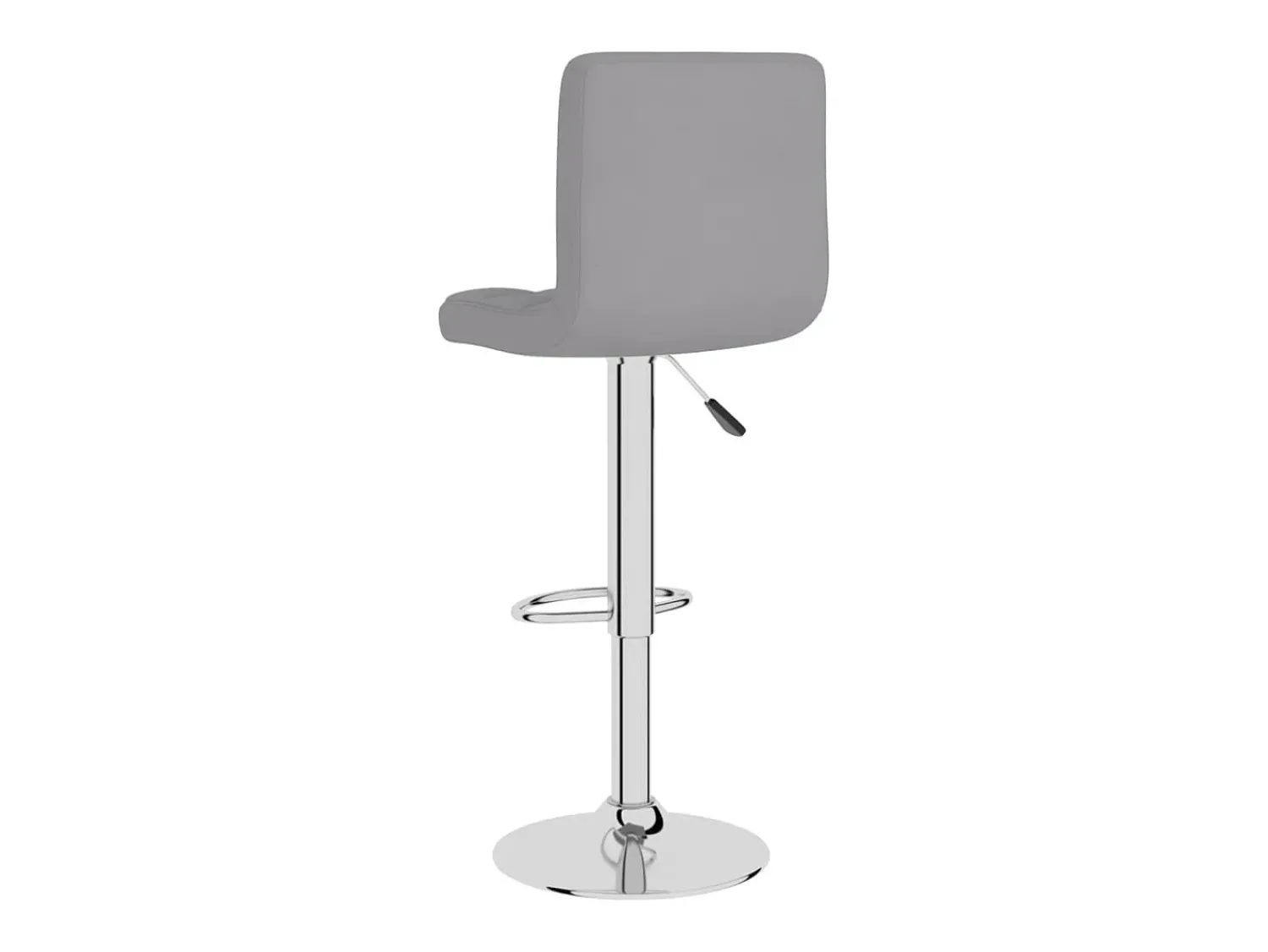 Outlet vidaxl Bancos de bar 2 pcs tecido -claro Cinzento