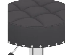 Banco|vidaxl Bancos de bar 2 pcs tecido Preto