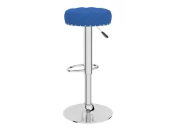 Banco|vidaxl Bancos de bar 2 pcs tecido Azul