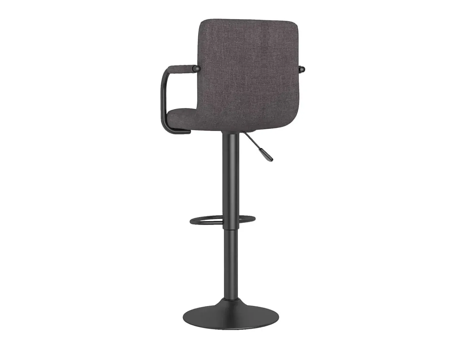 Best vidaxl Bancos de bar 2 pcs tecido cinzento-acastanhado Taupe
