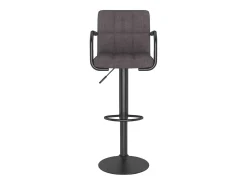 Best vidaxl Bancos de bar 2 pcs tecido cinzento-acastanhado Taupe
