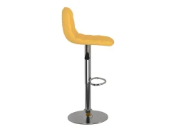 Online vidaxl Bancos de bar 2 pcs tecido Amarelo