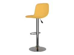 Online vidaxl Bancos de bar 2 pcs tecido Amarelo