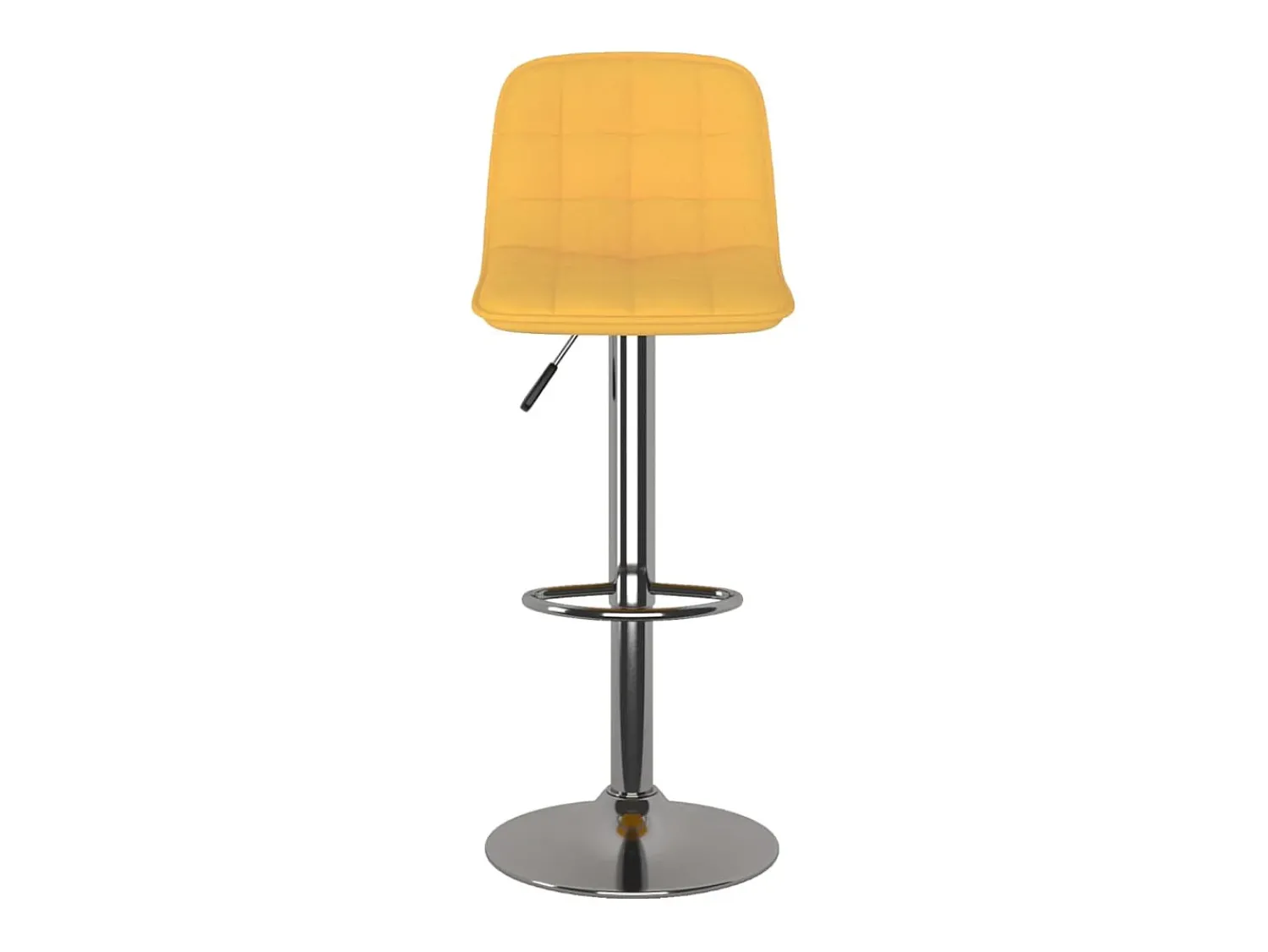 Online vidaxl Bancos de bar 2 pcs tecido Amarelo
