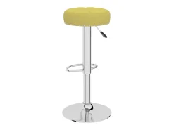 Banco*vidaxl Bancos de bar 2 pcs tecido Verde