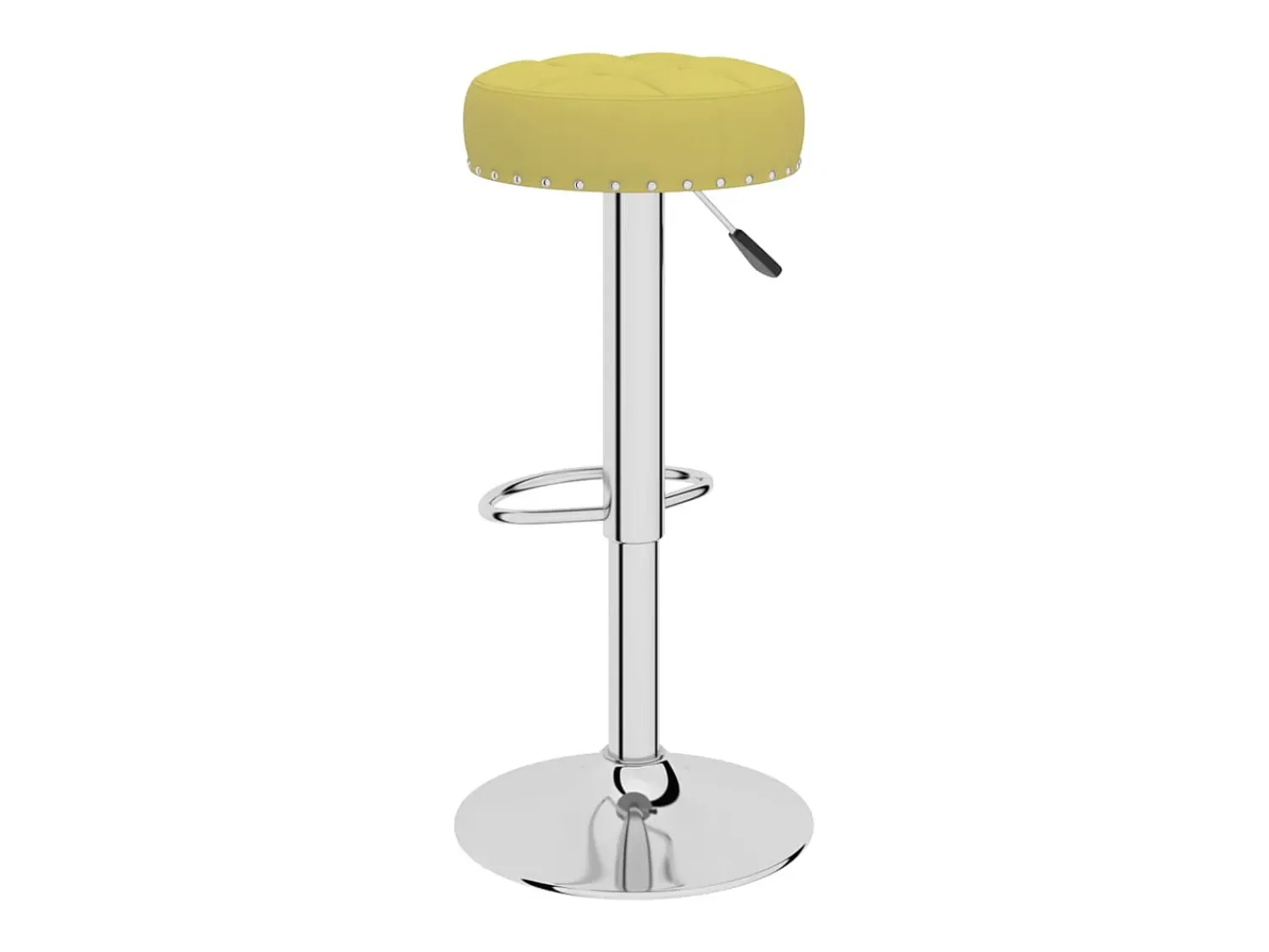 Banco*vidaxl Bancos de bar 2 pcs tecido Verde