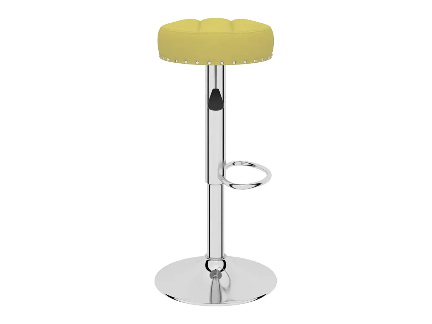 Banco*vidaxl Bancos de bar 2 pcs tecido Verde