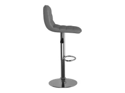 New vidaxl Bancos de bar 2 pcs tecido -claro Cinzento