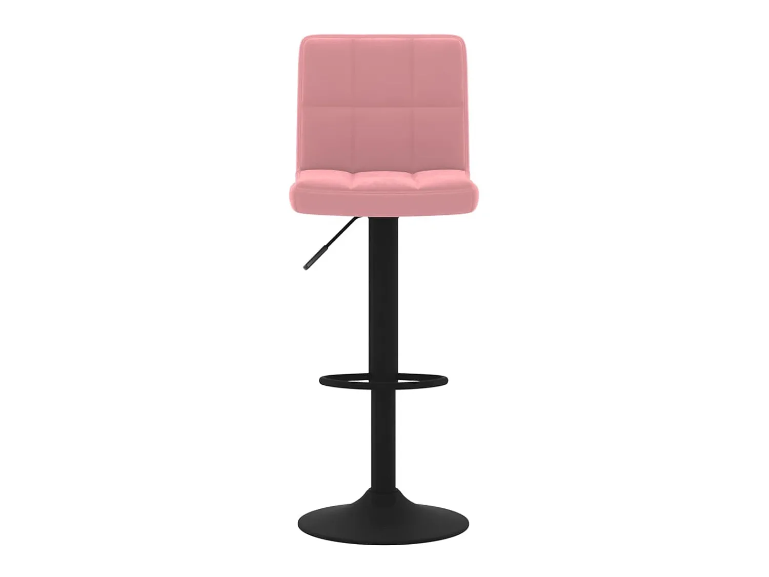 Banco* Bancos de bar 2 pcs veludo PT383055 Rosa
