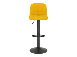 Banco|vidaxl Bancos de bar 2 pcs veludo Amarelo
