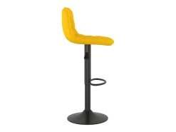 Banco|vidaxl Bancos de bar 2 pcs veludo Amarelo