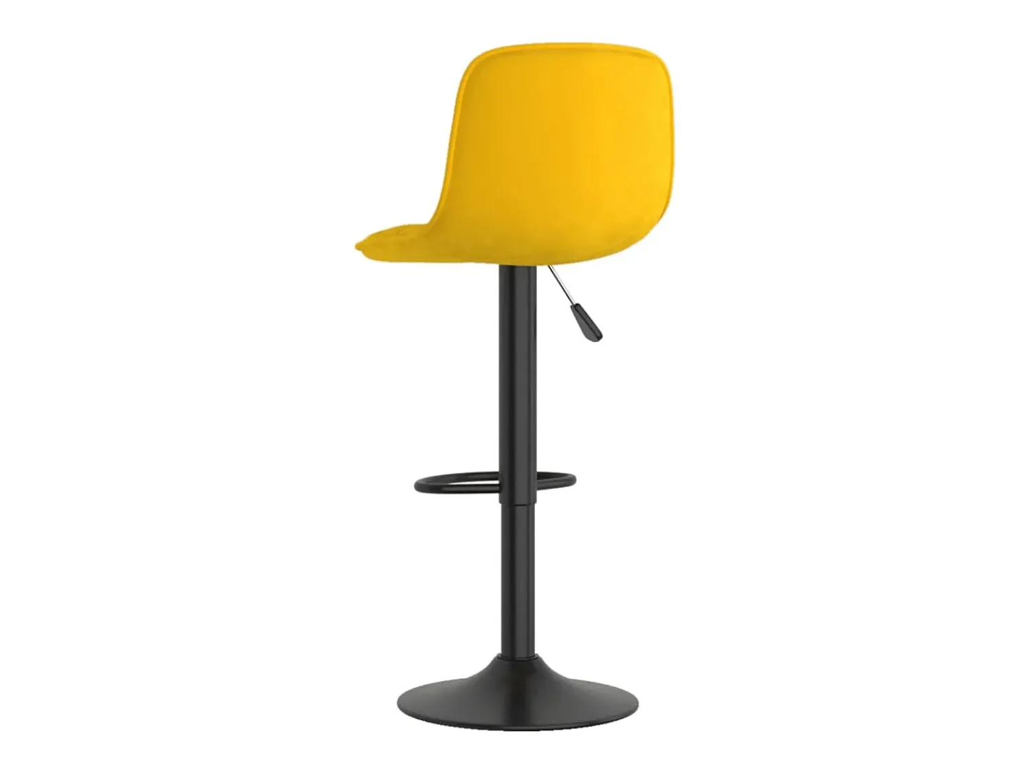 Banco|vidaxl Bancos de bar 2 pcs veludo Amarelo