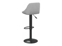 Discount vidaxl Bancos de bar 2 pcs veludo -claro Cinzento