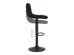 vidaxl Bancos de bar 2 pcs veludo^ Banco