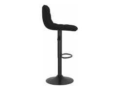 Banco* Bancos de bar 2 pcs veludo PT779547 Preto