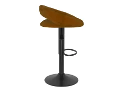 vidaxl Bancos de bar 2 pcs veludo^ Banco