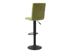 Banco*vidaxl Bancos de bar 2 pcs veludo -claro Verde