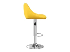Clearance Bancos de bar 2 pcs veludo mostarda PT896841 Amarelo