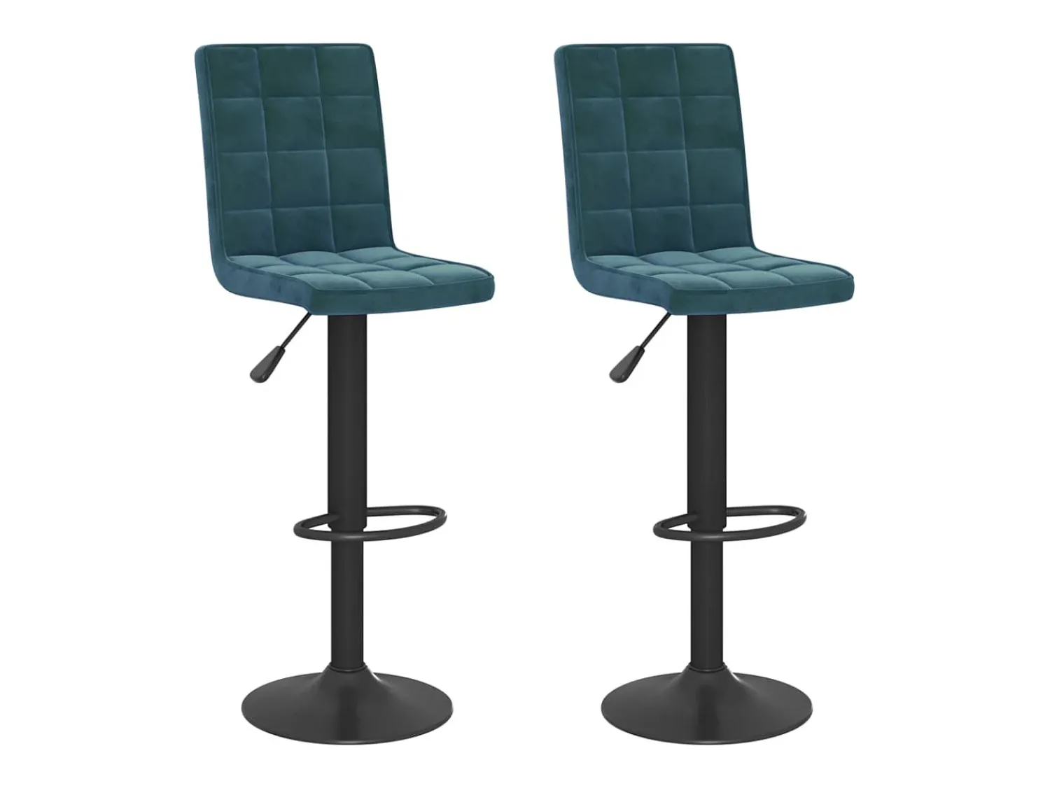 Outlet Bancos de bar 2 pcs veludo PT205478 Azul