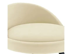 Banco|vidaxl Bancos de bar 2 pcs veludo Creme