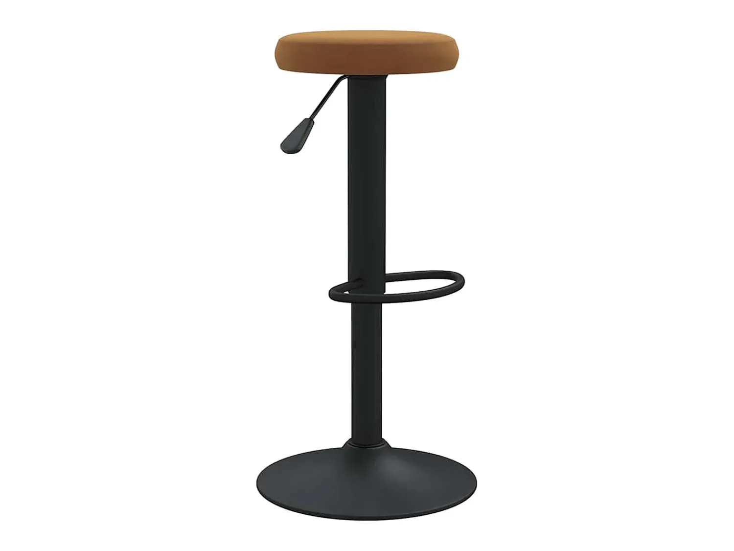 vidaxl Bancos de bar 2 pcs veludo^ Banco