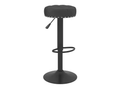 Clearance Bancos de bar 2 pcs veludo PT921897 Preto