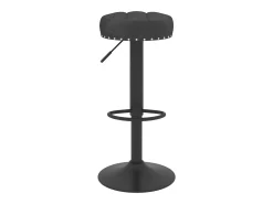 Clearance Bancos de bar 2 pcs veludo PT921897 Preto