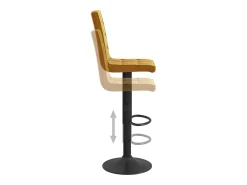 Banco|vidaxl Bancos de bar 2 pcs veludo Castanho