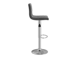 Banco|vidaxl Bancos de bar 2 pcs veludo -escuro Cinzento