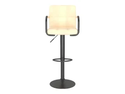 Banco|vidaxl Bancos de bar 2 pcs veludo Creme
