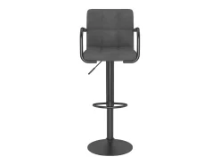 Banco|vidaxl Bancos de bar 2 pcs veludo -escuro Cinzento