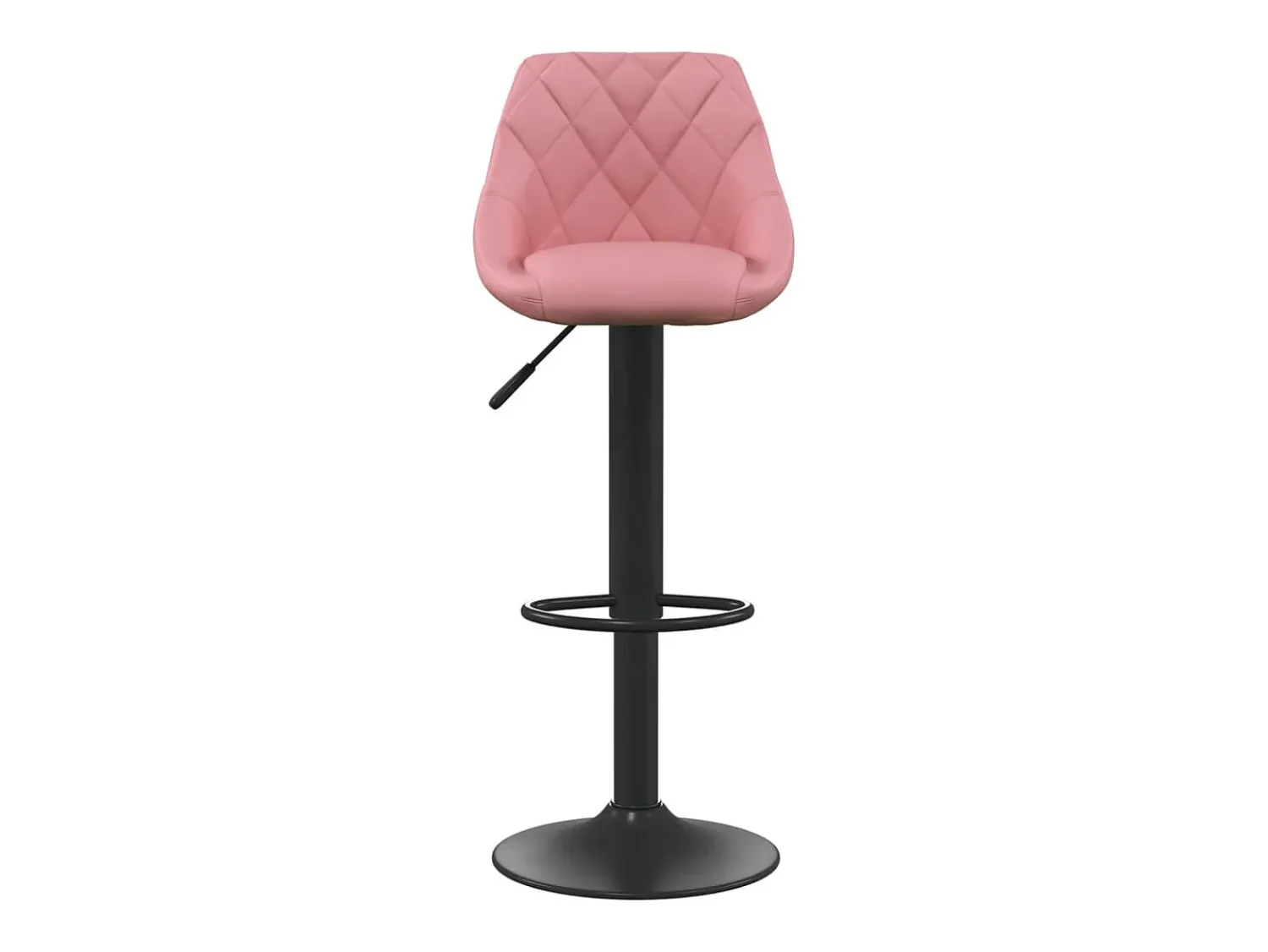 Banco* Bancos de bar 2 pcs veludo PT816205 Rosa