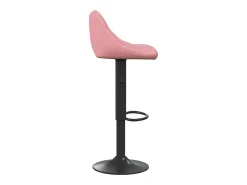 Banco* Bancos de bar 2 pcs veludo PT816205 Rosa