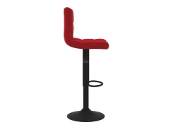Bancos de bar 2 pcs veludo tinto PT688271^ Banco
