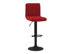 Bancos de bar 2 pcs veludo tinto PT688271^ Banco