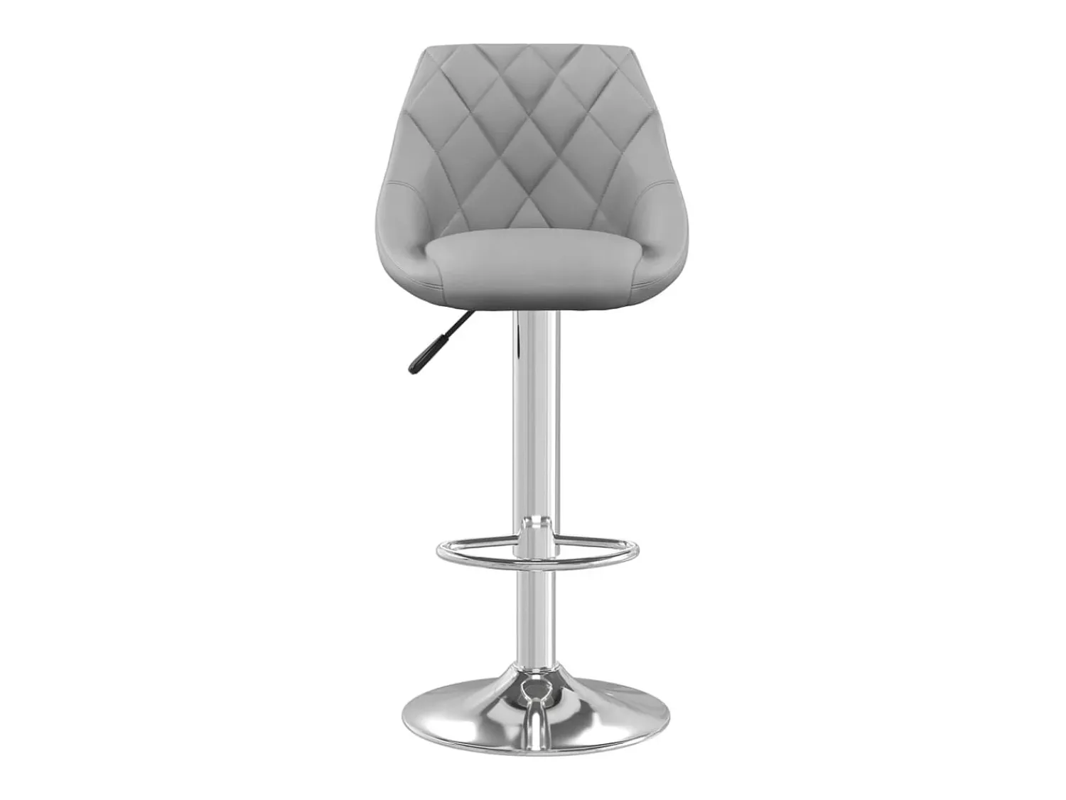 vidaxl Bancos de bar 2 pcs veludo -claro^ Banco