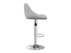 vidaxl Bancos de bar 2 pcs veludo -claro^ Banco
