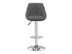vidaxl Bancos de bar 2 pcs veludo -escuro^ Banco