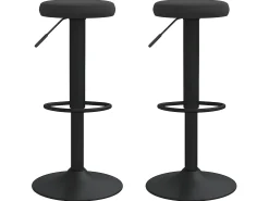 Sale Bancos de bar 2 pcs veludo PT926748 Preto