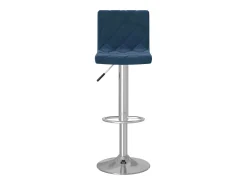Banco|vidaxl Bancos de bar 2 pcs veludo Azul