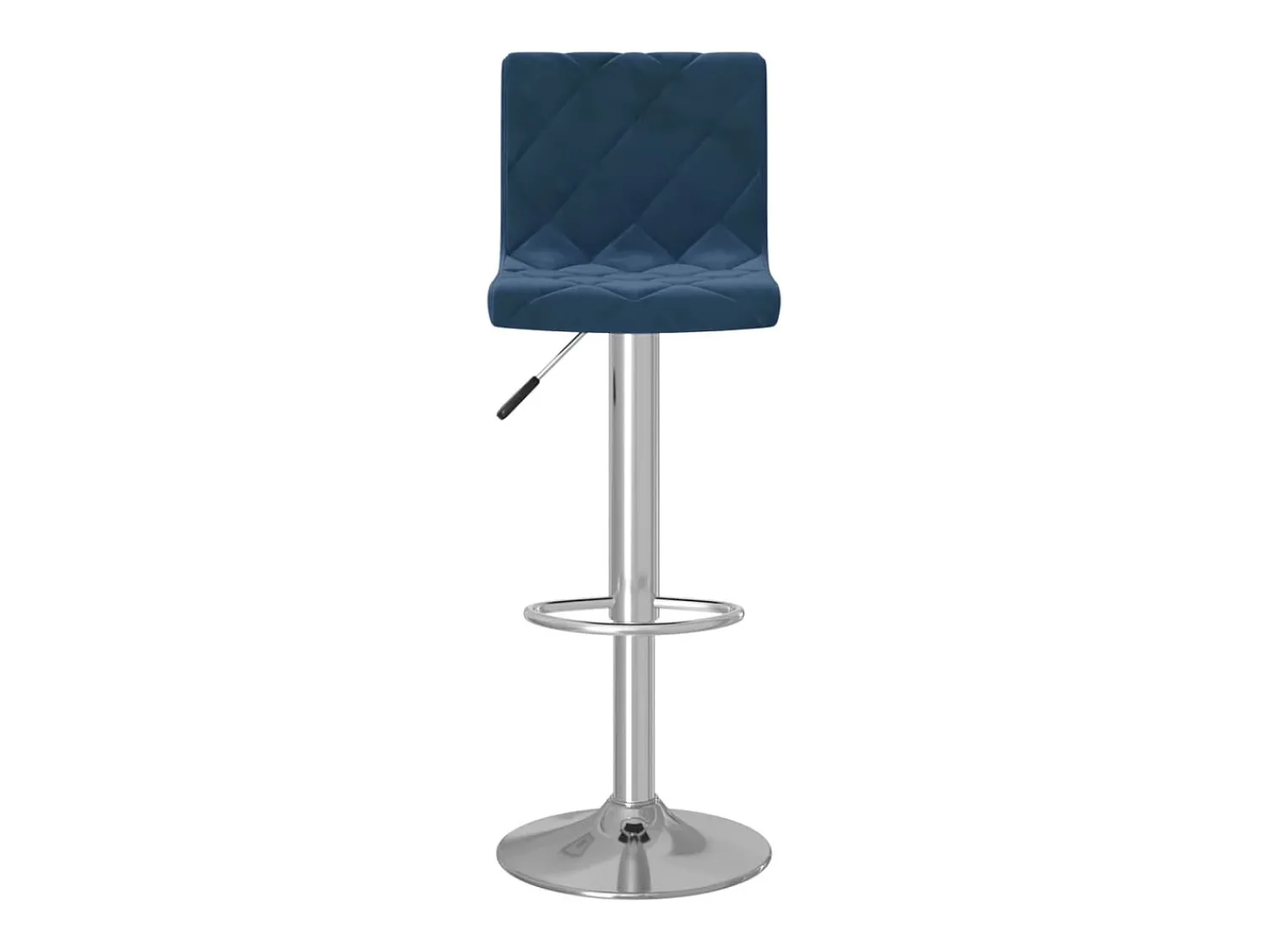 Banco|vidaxl Bancos de bar 2 pcs veludo Azul