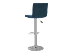 Banco|vidaxl Bancos de bar 2 pcs veludo Azul