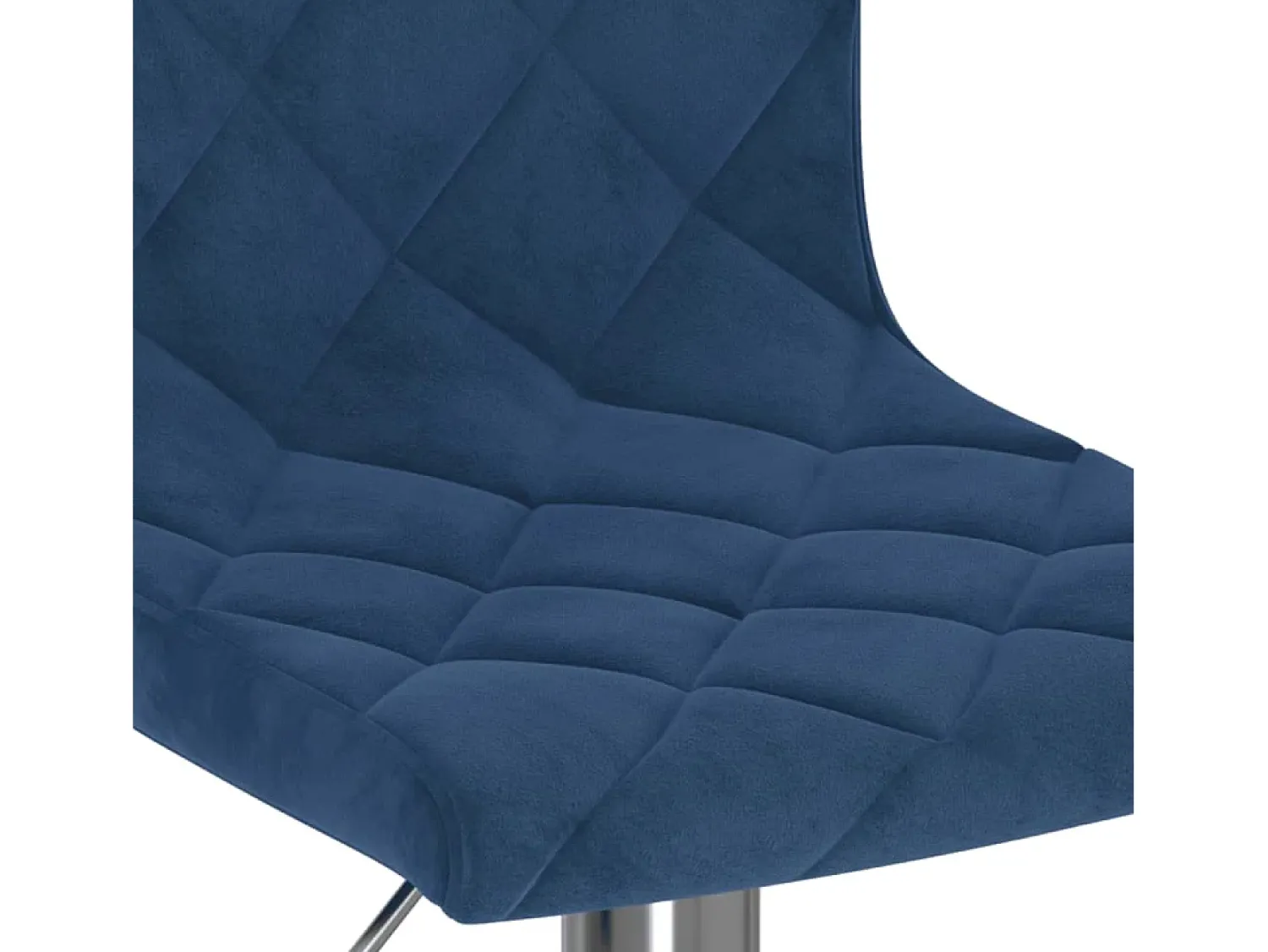 Banco|vidaxl Bancos de bar 2 pcs veludo Azul