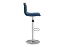 Banco|vidaxl Bancos de bar 2 pcs veludo Azul