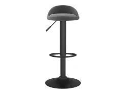 vidaxl Bancos de bar 2 pcs veludo -escuro Cinzento