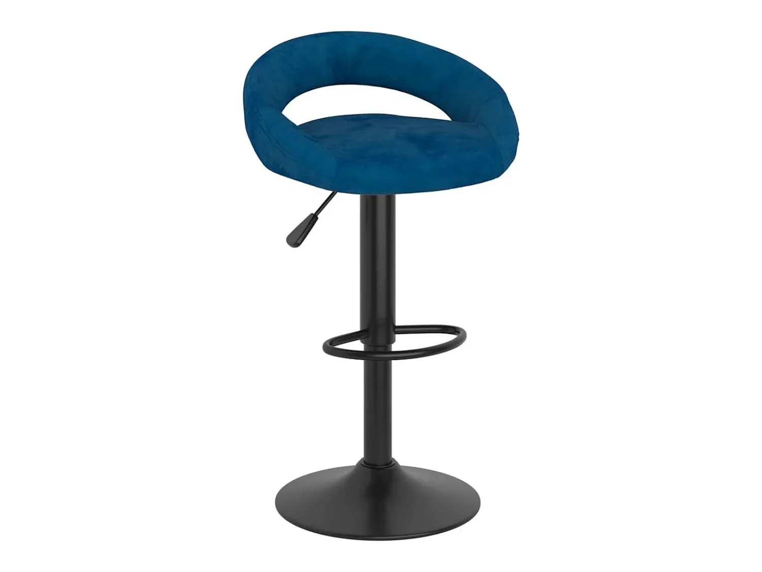 vidaxl Bancos de bar 2 pcs veludo^ Banco