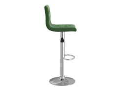 Banco|vidaxl Bancos de bar 2 pcs veludo -escuro Verde