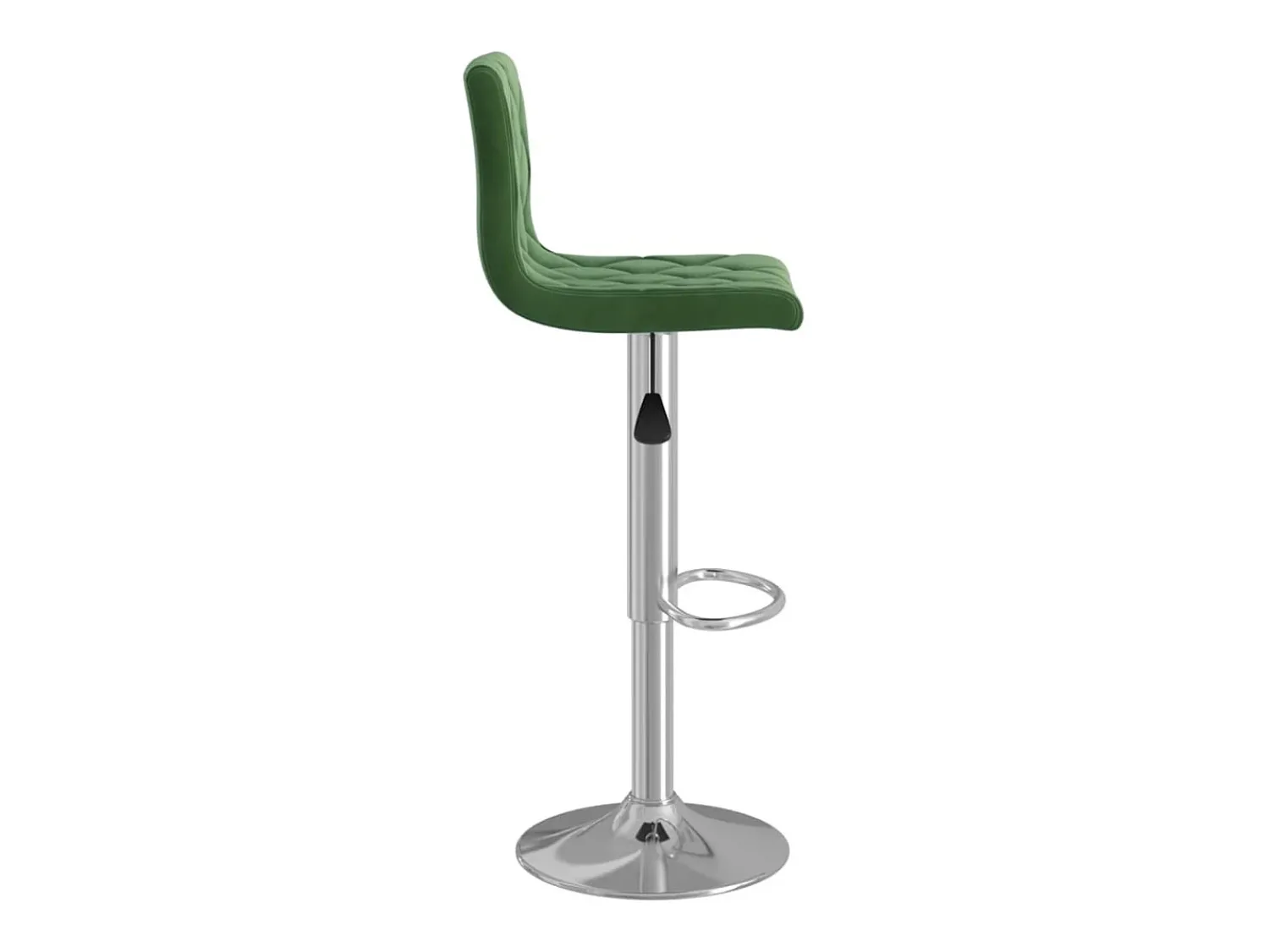 Banco|vidaxl Bancos de bar 2 pcs veludo -escuro Verde