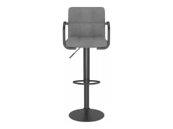 Banco* Bancos de bar 2 pcs veludo cinzento-claro PT116955 Cinzento claro