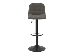 Banco|vidaxl Bancos de bar 2 pcs veludo -escuro Cinzento